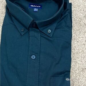 GANT Men's Deep Blue Casual Shirt